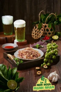 nem ngua manh nhan dac san