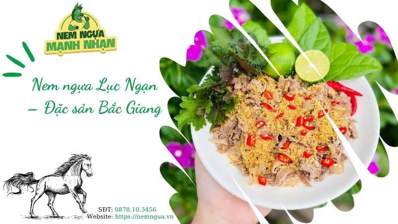 nem ngựa Lục Ngạn
