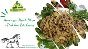 Nem ngựa Mạnh Nhạn