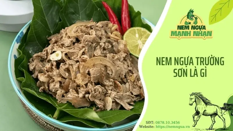 Nem ngựa Trường Sơn - Bắc Giang là gì