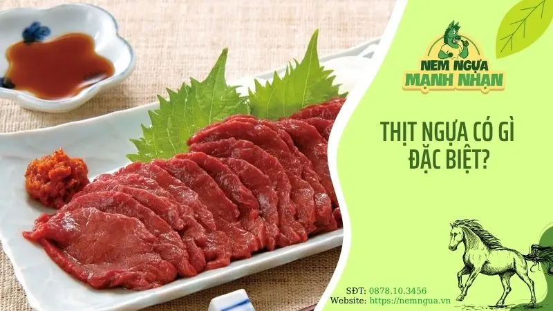Thịt ngựa có gì đặc biệt?