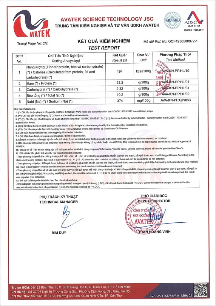 Chứng nhận JSC